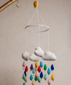 Cloud and Raindrops Cot Hanging 1 scaled 1.webp