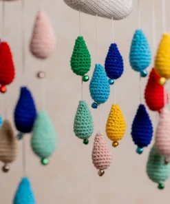 Cloud and Raindrops Cot Hanging 4.webp