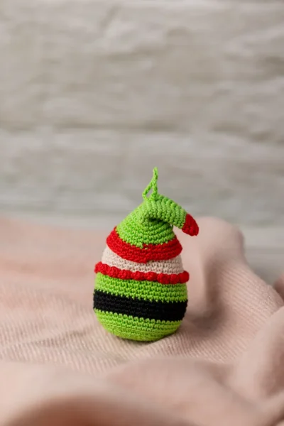 Elf Ball ornament, keychain or bag charm