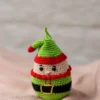 Elf Ball ornament, keychain or bag charm