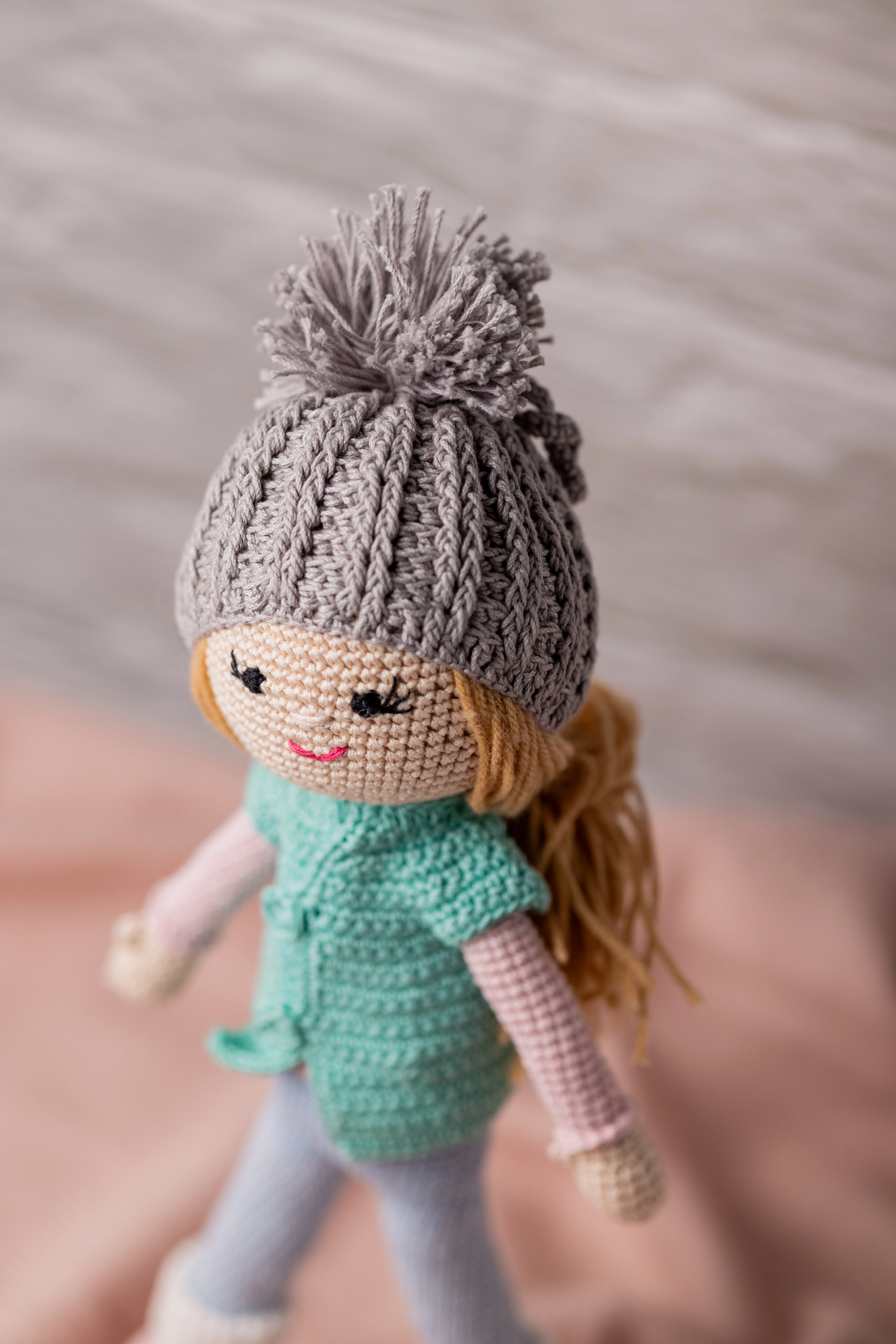 Handmade Amigurumi Winter Doll (11)