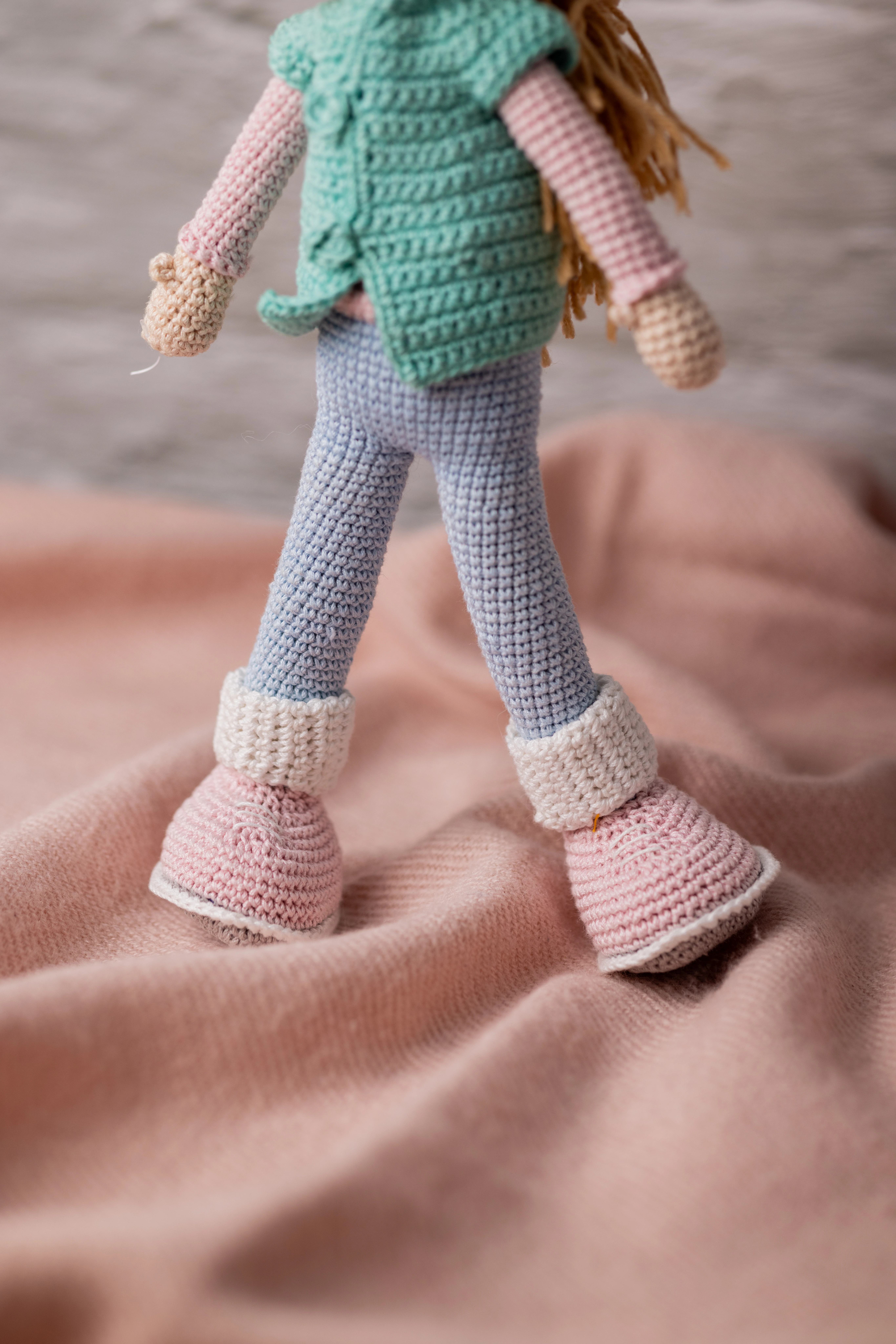 Handmade Amigurumi Winter Doll (12)