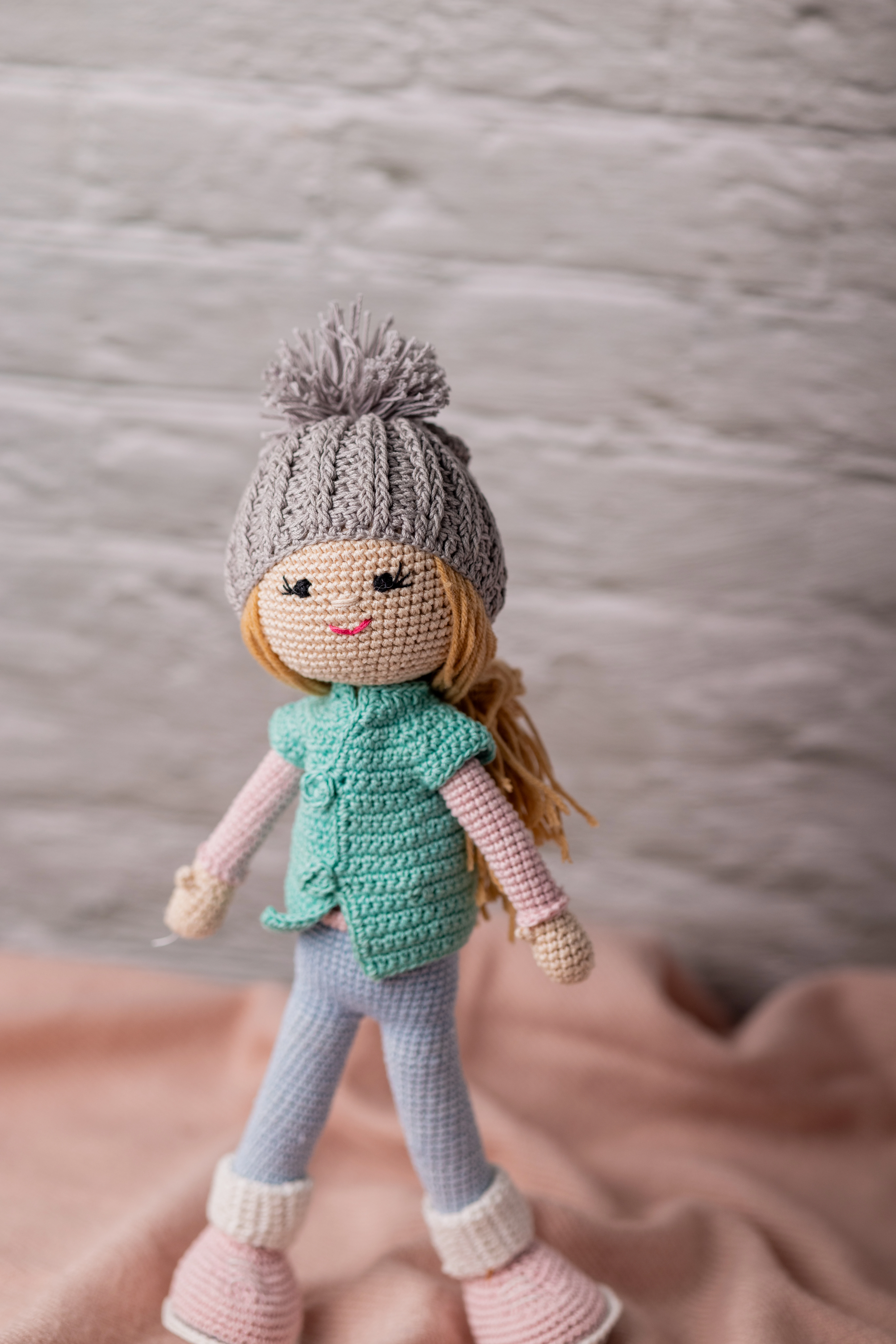 Handmade Amigurumi Winter Doll (14)