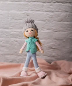 Handmade Amigurumi Winter Doll (15)