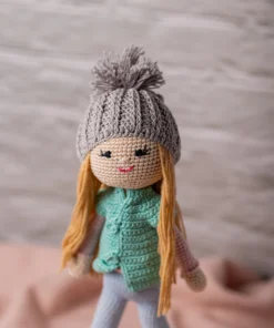 Handmade Amigurumi Winter Doll (2)