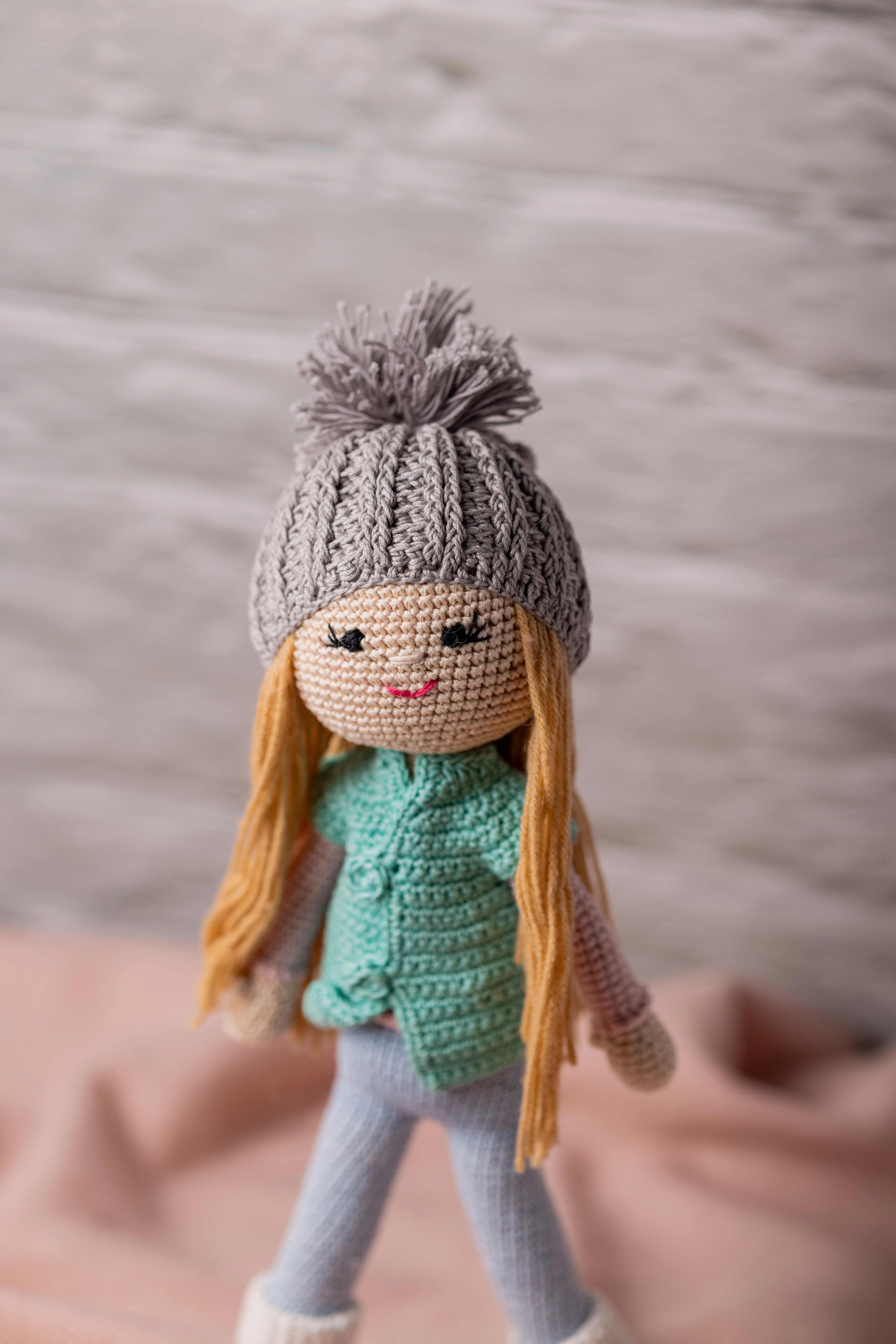 Handmade Amigurumi Winter Doll (2)