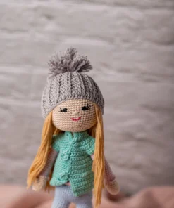 Handmade Amigurumi Winter Doll (3)