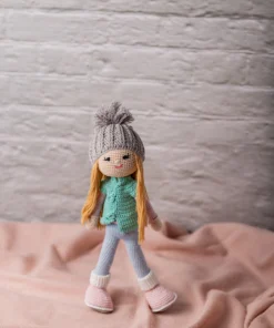 Handmade Amigurumi Winter Doll (4)