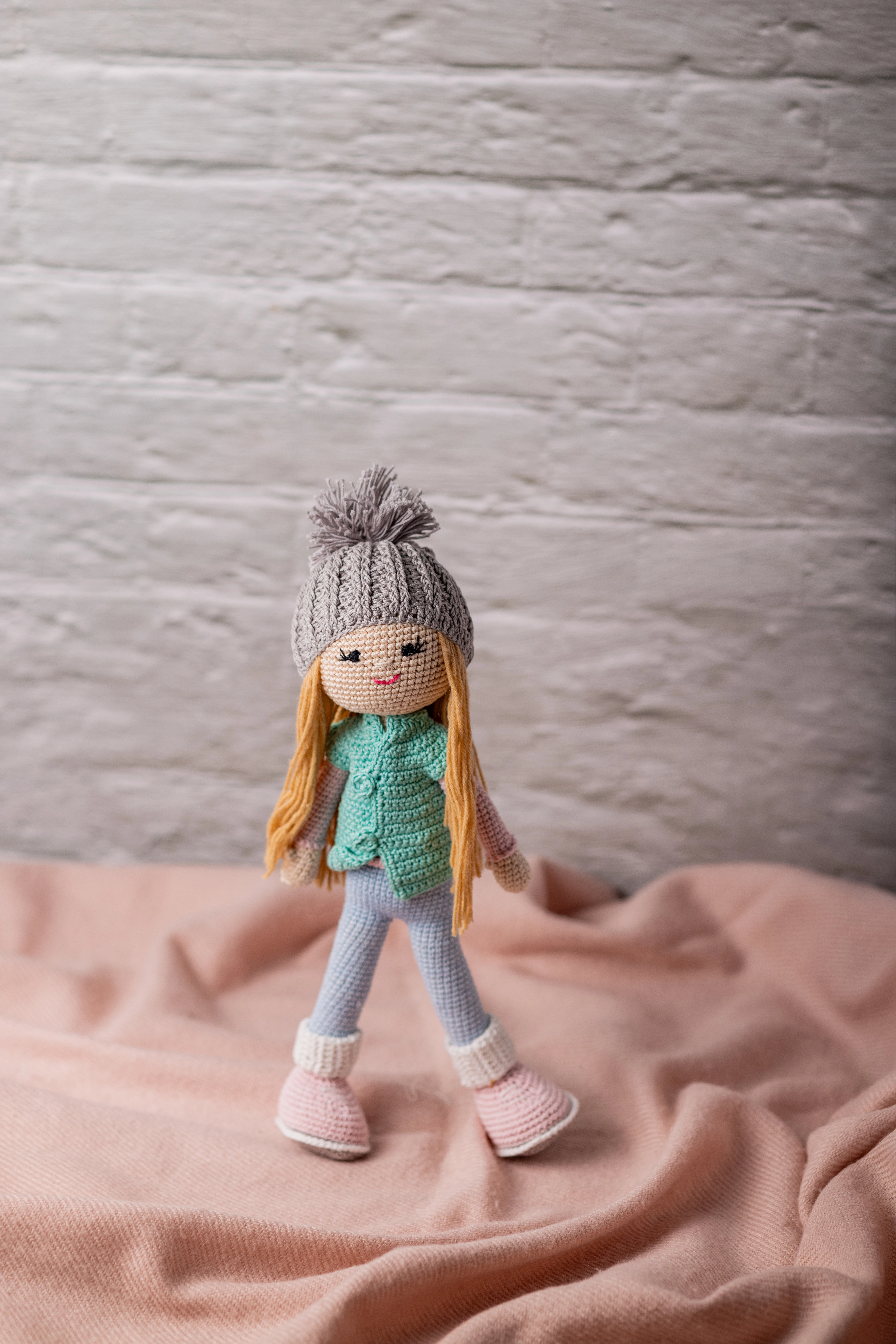 Handmade Amigurumi Winter Doll (4)