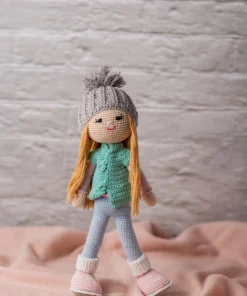 Handmade Amigurumi Winter Doll (5)