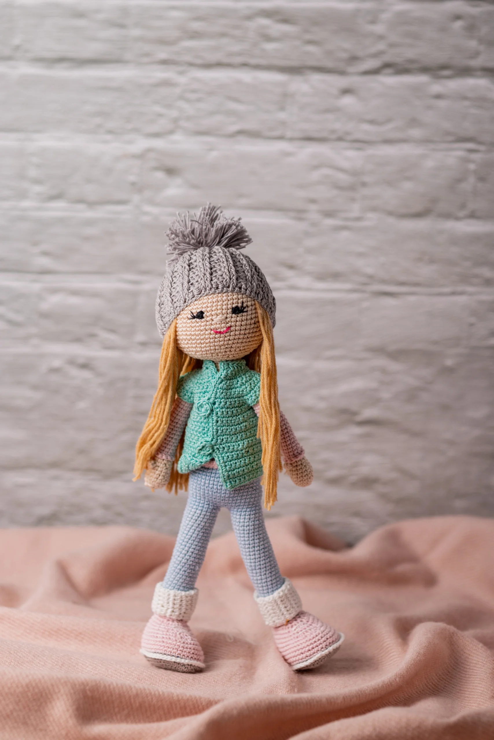 Handmade Amigurumi Winter Doll (5)