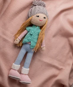 Handmade Amigurumi Winter Doll (6)