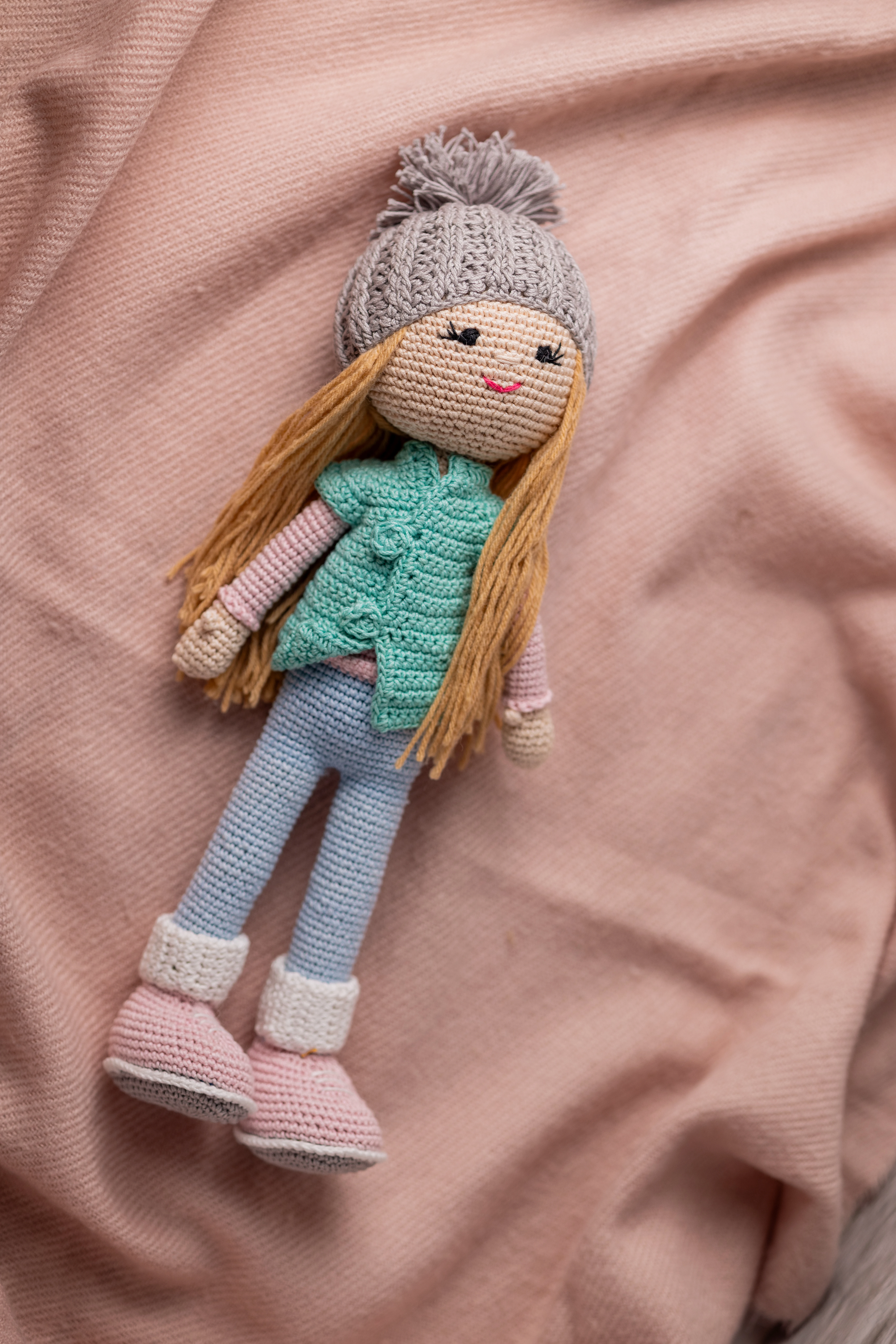 Handmade Amigurumi Winter Doll (6)