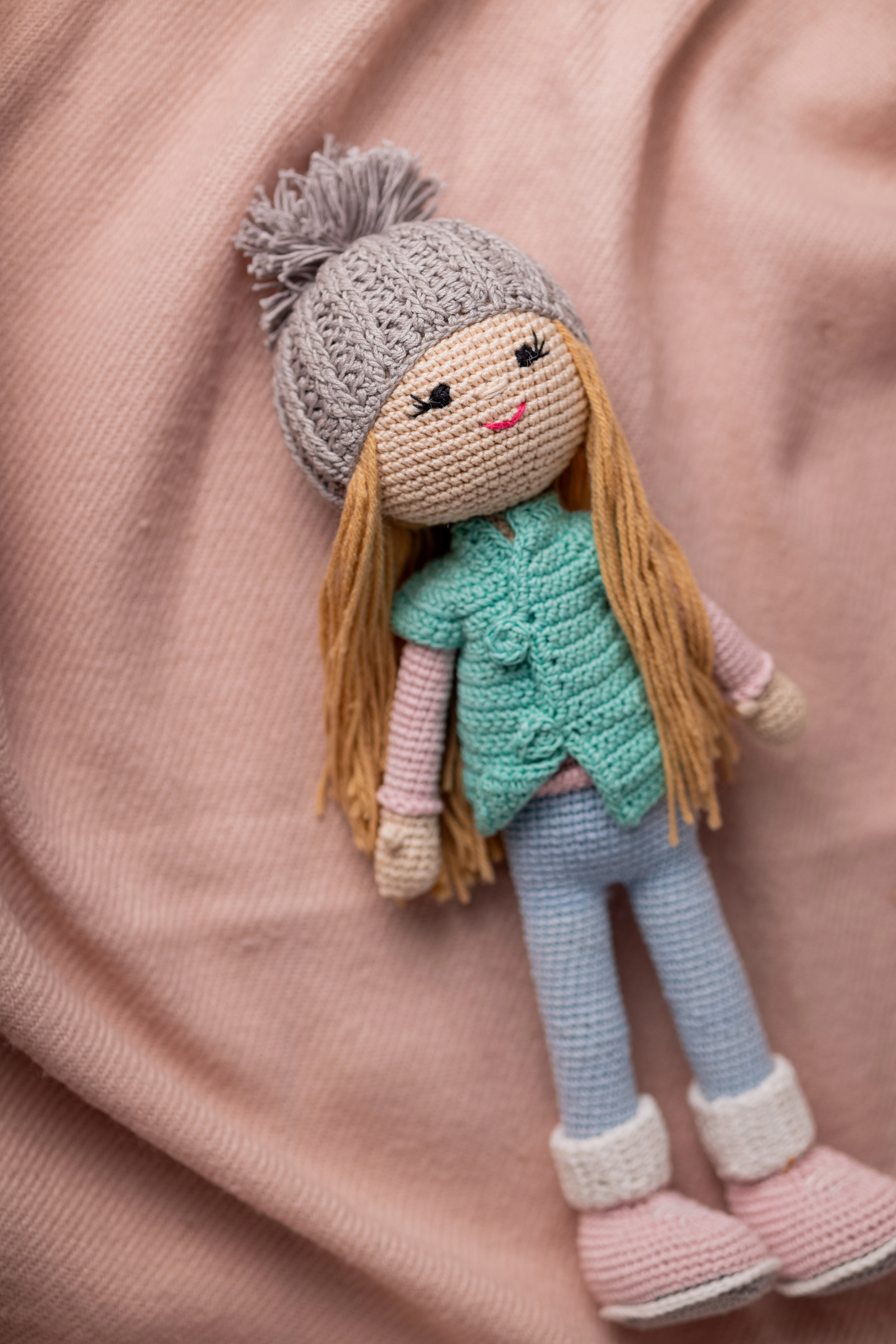 Handmade Amigurumi Winter Doll (7)