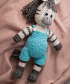 Handmade Amigurumi Zebra Toy (14)