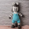 Handmade Amigurumi Zebra Toy (3)