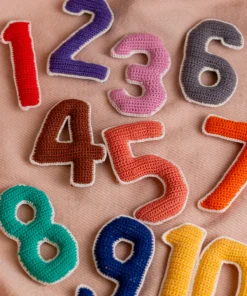 Handmade Crochet Numbers Set Learning Toy (1)