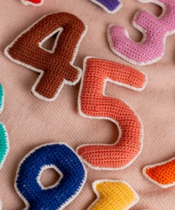 Handmade Crochet Numbers Set Learning Toy (5)