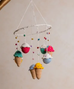 Ice Cream and Cupcake Cot Hanging (1)