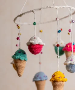 Ice Cream and Cupcake Cot Hanging (3)