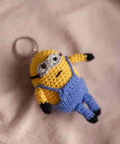 Minion 2 eyed Keychain (3)