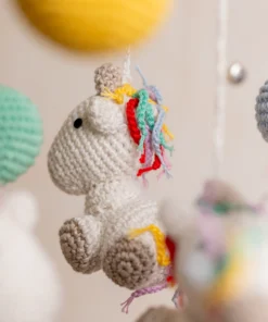 Rainbow Unicorn Cot Hanging (2)