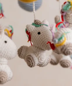 Rainbow Unicorn Cot Hanging (5)