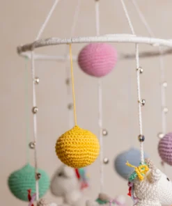 Rainbow Unicorn Cot Hanging (6)