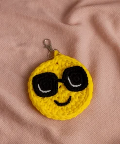 Smiley Face Keychain (1)
