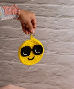 Smiley Face Keychain (5)