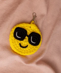 Smiley Face Keychain (6)