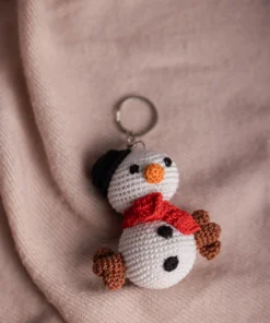 Snowman Keychain (2)