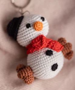 Snowman Keychain (4)