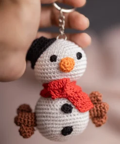 Snowman Keychain (9)