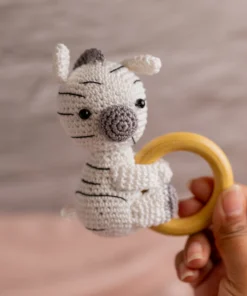 Zebra Rattle and Toy Set (14)