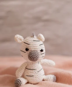 Zebra Rattle and Toy Set (2)