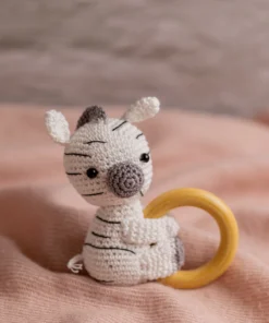 Zebra Rattle and Toy Set (9)