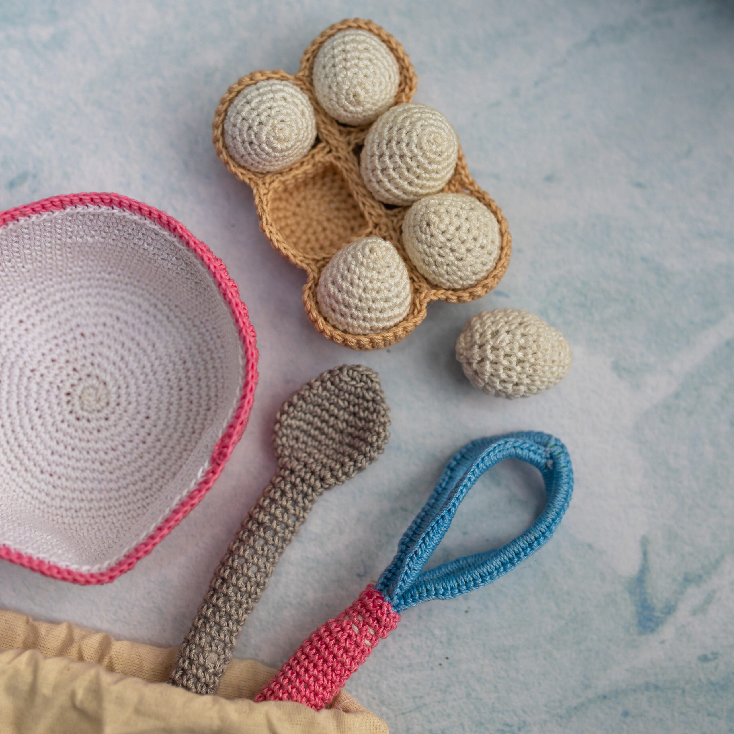 Crochet Baking Set with Doll (18)