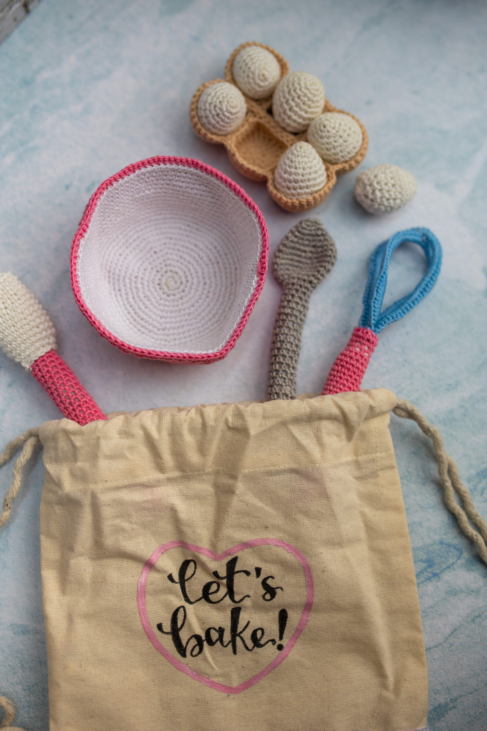 Crochet Baking Set with Doll (19)