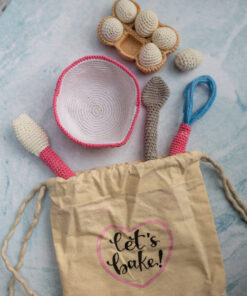 Crochet Baking Set with Doll (20)