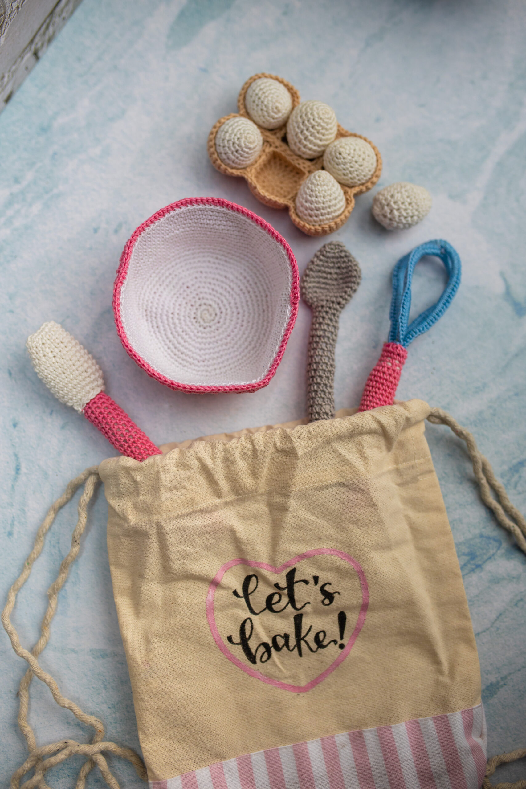 Crochet Baking Set with Doll (20)