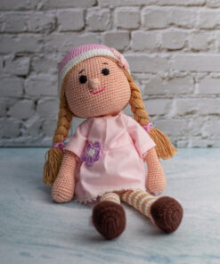 Crochet Baking Set with Doll (22)