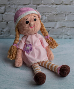 Crochet Baking Set with Doll (23)