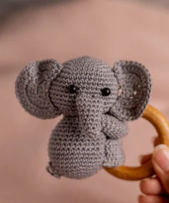 Elephant Rattle and Toy Set (2)