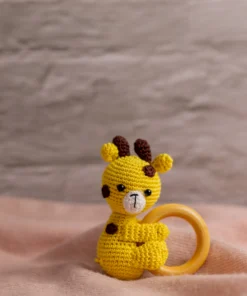 Giraffe Rattle and Toy Set (1)