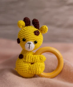 Giraffe Rattle and Toy Set (2)