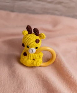 Giraffe Rattle and Toy Set (4)