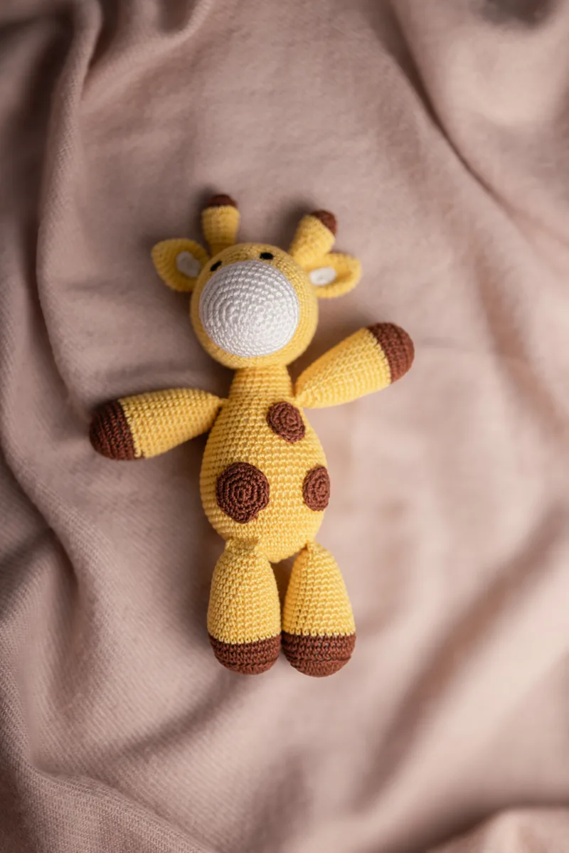 Boban Giraffe handmade crochet soft toy Valentine's Day gift Melbourne